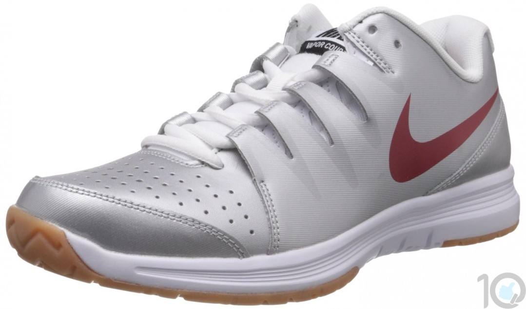 Buy Online India Nike 631701-001 Air Vapor Court Silver and White Indoor Sports Shoes | UK-9 ...