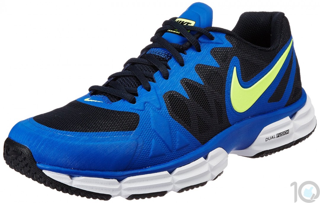 Buy Online India Nike 704889-403 Mens Dual Fusion TR 6 Mesh Trail Running Shoes | UK-9 Online ...