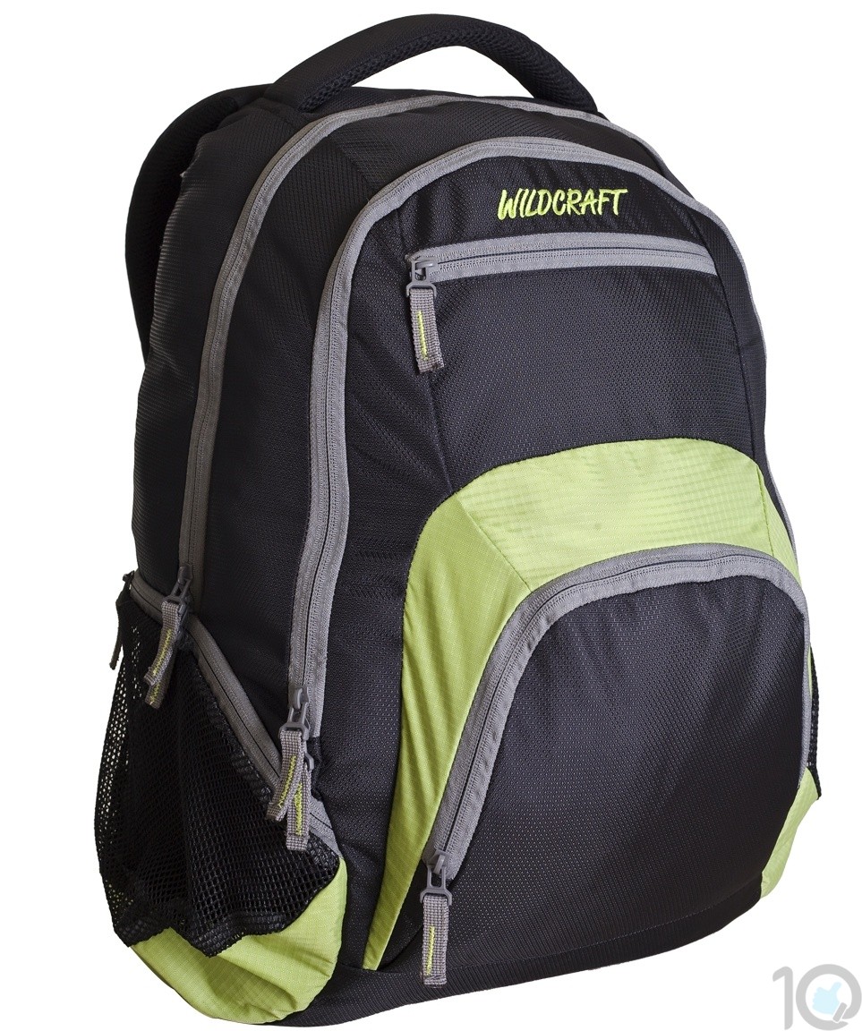 Wildcraft Hopper Campus Laptop Backpack Green [ HSN 4202