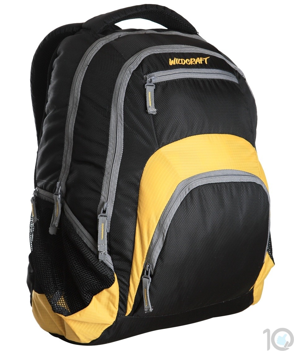 Wildcraft Hopper Campus Laptop Backpack Yellow