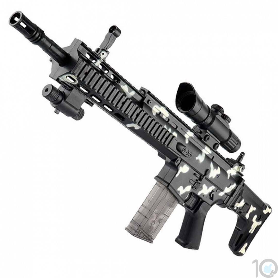 Elite Force M4 Aeg Automatic 6mm Bb Rifle Airsoft Gun Cqc Black Tan High Speed Bbs