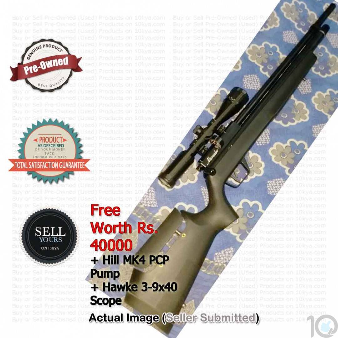 Buy Online India Buy New Benjamin Marauder Pcp 25 Number Free Hill Mk4 Pump Hawke 3 9x40 Scope Customer To Customer Sale Buy Sell Airguns India Online Hobbies