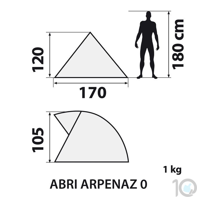 Buy Online India Quechua Arpenaz Shelter 0 | 486612 Online - Hiking ...