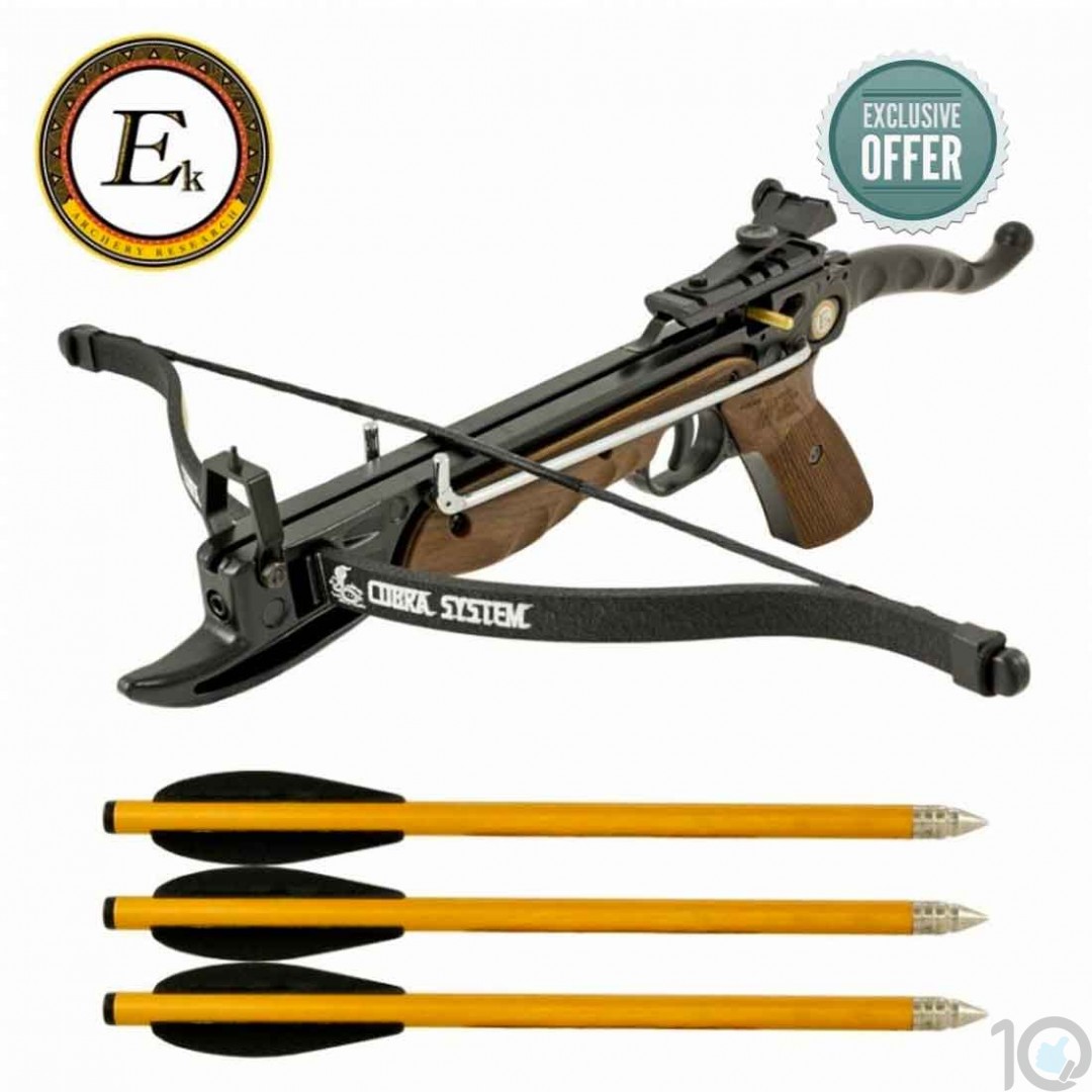 Buy Online India EK Archery Cobra Aluminium Pistol Xbow Oak camo, Pistol  Crossbows