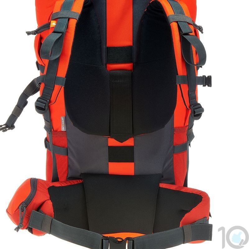 Available on Rent Large Rucksack 60L on Rent Forclaz 60 Backpack Red