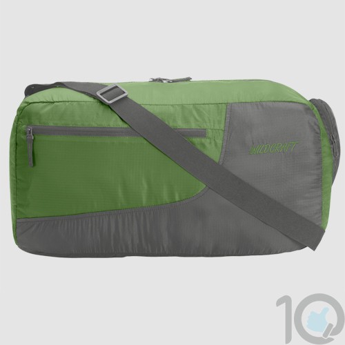 Buy Online India Wildcraft Pac N Go Duffle 24L Travel Bag Green