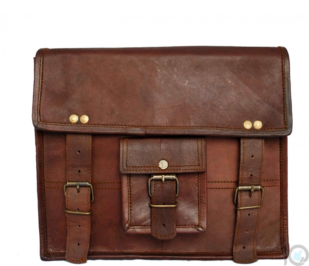 Rustic Town Leather SatchelSHS110903KR 11x9 inches [ HSN 4202