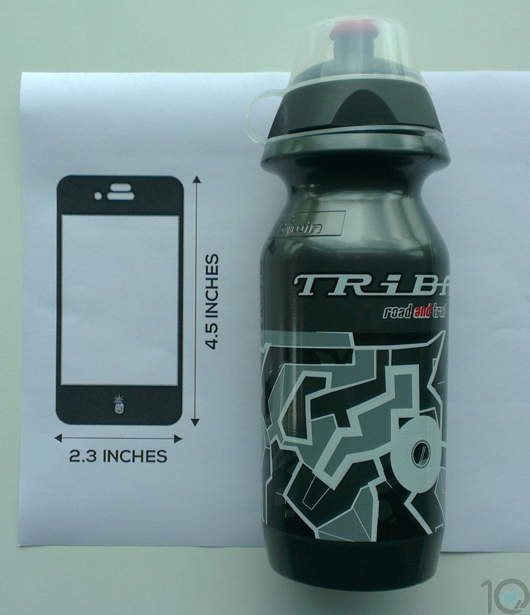 triban water bottle