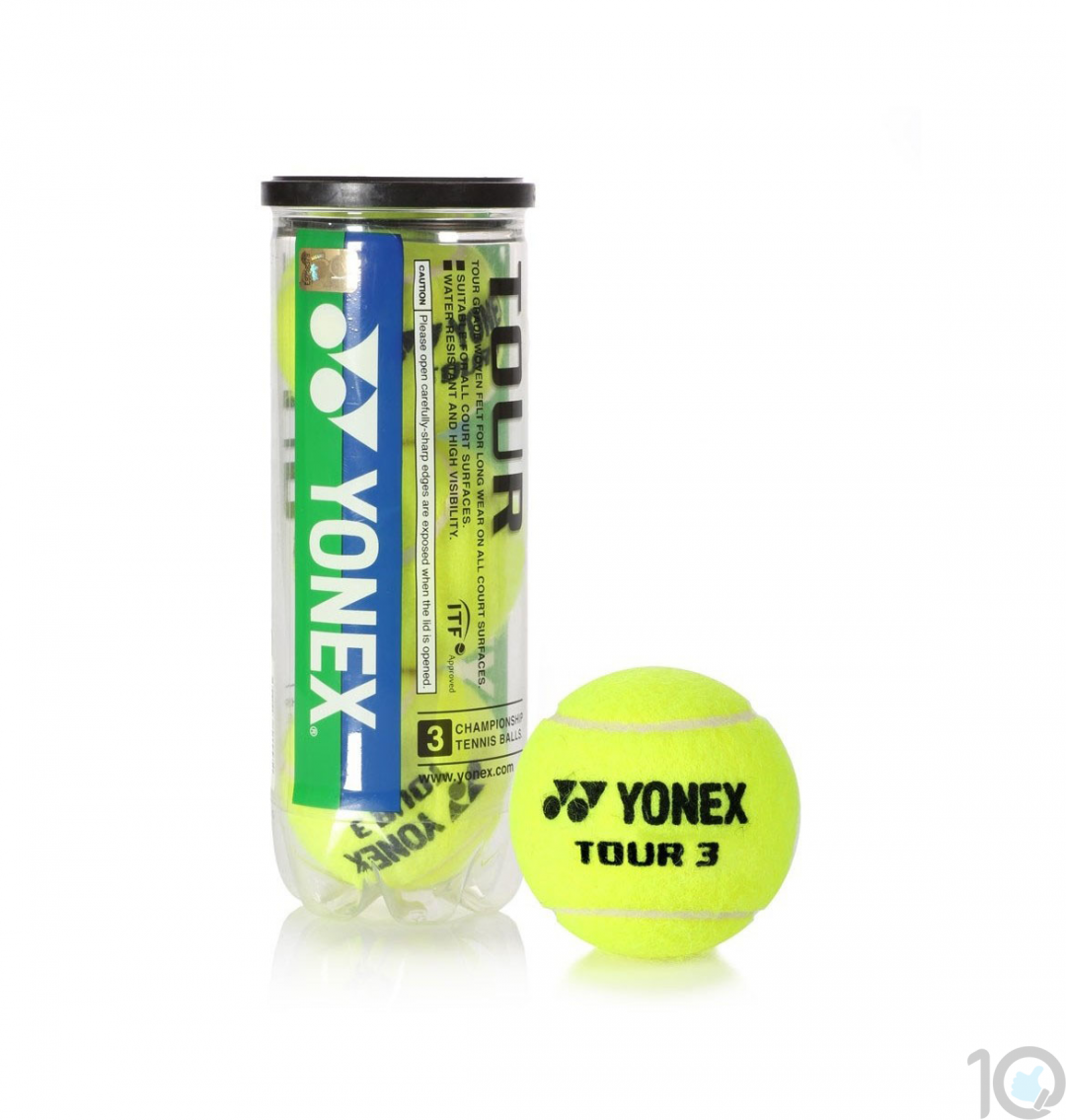 Yonex TBTR 3 Tour Tennis Ball (Pack Of 3) [ HSN 95