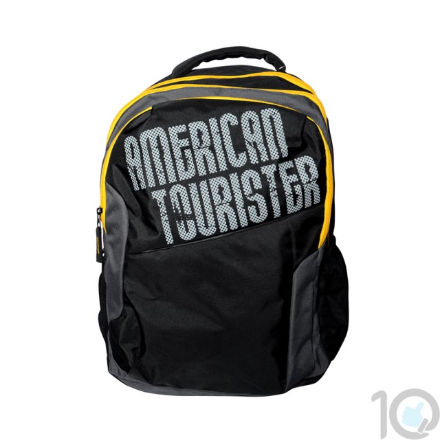 Buy Online American Tourister Backpacks Code 2-Black  Lowest Price | 10kya.com American Tourister Online Store