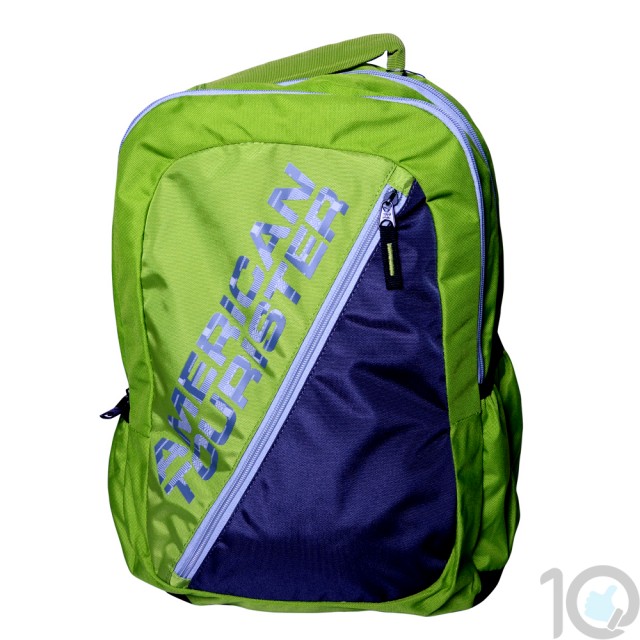 Buy Online American Tourister Backpacks Code 5 Lime Lowest Price | 10kya.com American Tourister Online Store