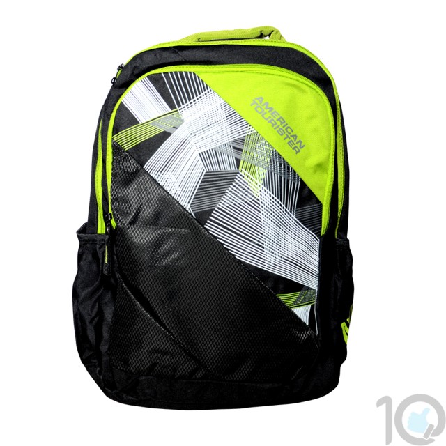 Buy Online American Tourister Backpacks code 3 Black Lowest Price | 10kya.com American Tourister Online Store