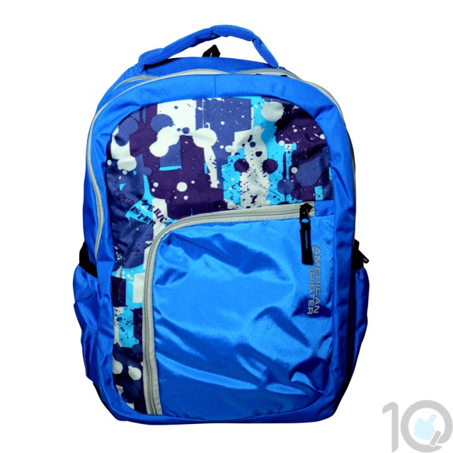 Buy Online American Tourister Backpacks Code 4 Blue Lowest Price | 10kya.com American Tourister Online Store
