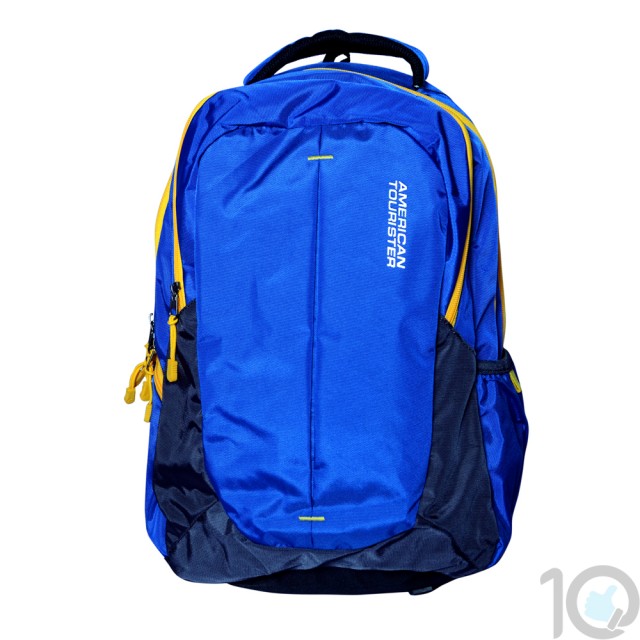 Buy Online American Tourister Backpacks Buzz 6 Blue Lowest Price | 10kya.com American Tourister Online Store
