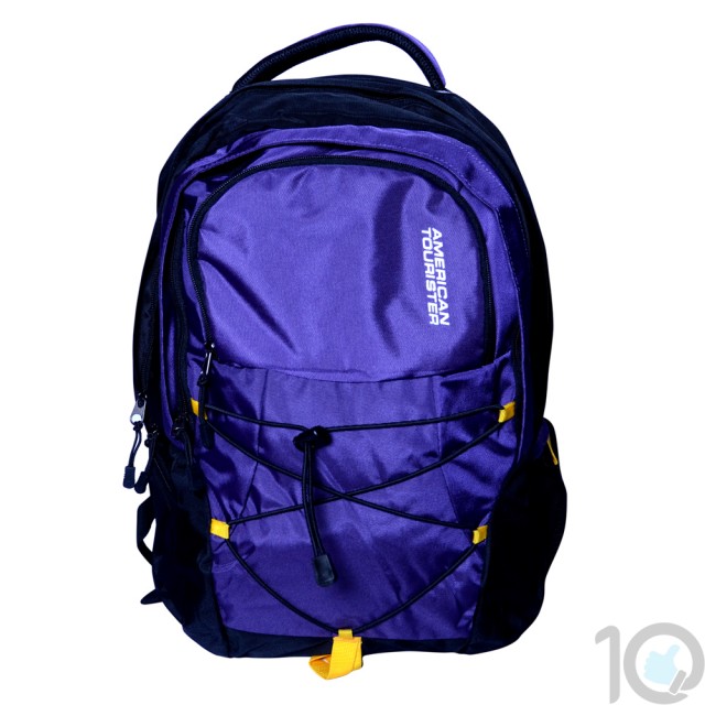 Buy Online American Tourister Backpacks Buzz 5 Purple Lowest Price | 10kya.com American Tourister Online Store