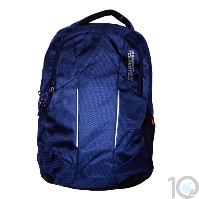 Buy Online American Tourister Backpacks Citi Pro 2 Blue Lowest Price | 10kya.com American Tourister Online Store