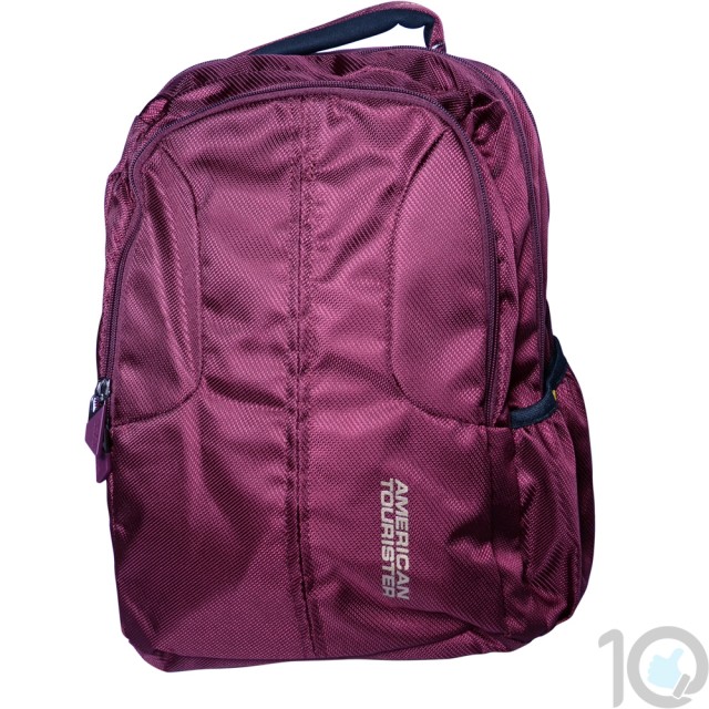 Buy Online American Tourister Backpacks Citi Pro 1 Burgundy Lowest Price | 10kya.com American Tourister Online Store
