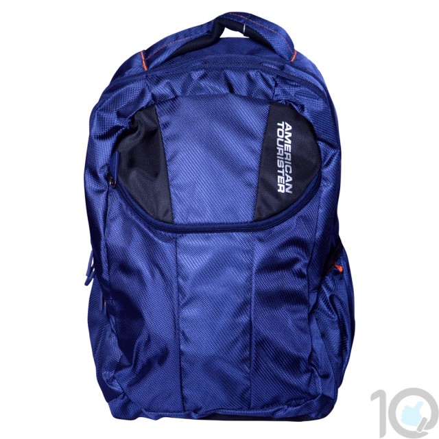 Buy Online American Tourister Backpacks Citi Pro 4 Blue Lowest Price | 10kya.com American Tourister Online Store