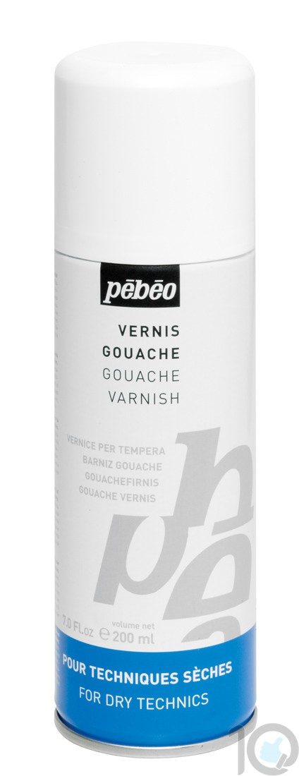 Buy Online Pebeo Gouache Varnish 200ML Spray | 582020 Lowest Price | 10kya.com Art & Craft Online Store, Top 10 Choices