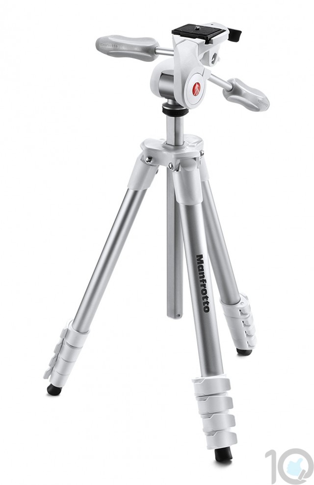 Manfrotto Compact Advanced White | Tripods for DSLR | Manfrotto Store Online [ HSN 9620