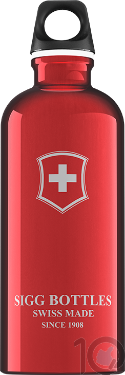 Buy Online India sigg Bottles | Sigg Swiss Emblem 1.0L Bottle | Red | 8318.6 | 10kya.com sigg Online Store