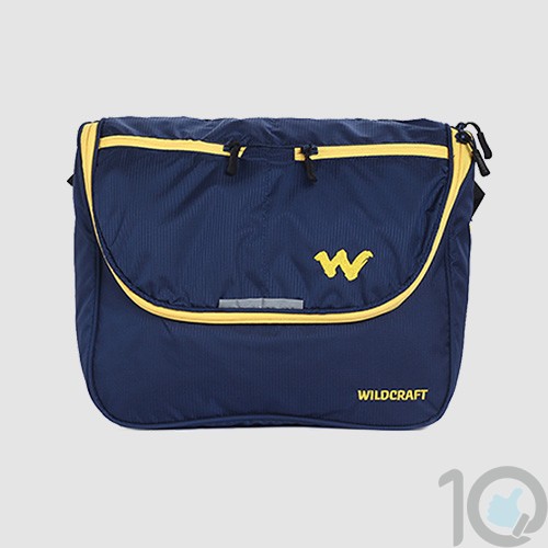 buy online Wildcraft Pras Messenger Bag | Blue best price 10kya.com