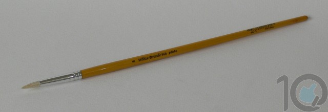 Buy Online Pebeo White Bristles Round Brush No�08 | 960-08 Lowest Price | 10kya.com Art & Craft Online Store, Top 10 Choices