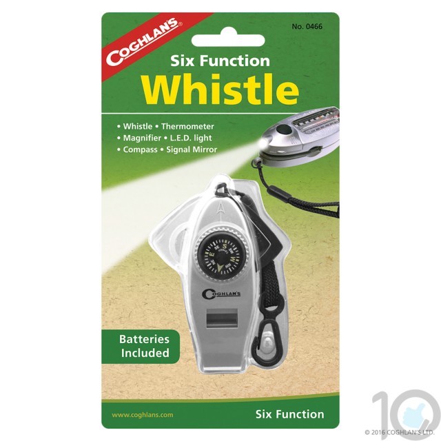 Buy Online India Coghlans Six Function Whistle | 466 | 10kya.com Coghlans India Adventure Store Online