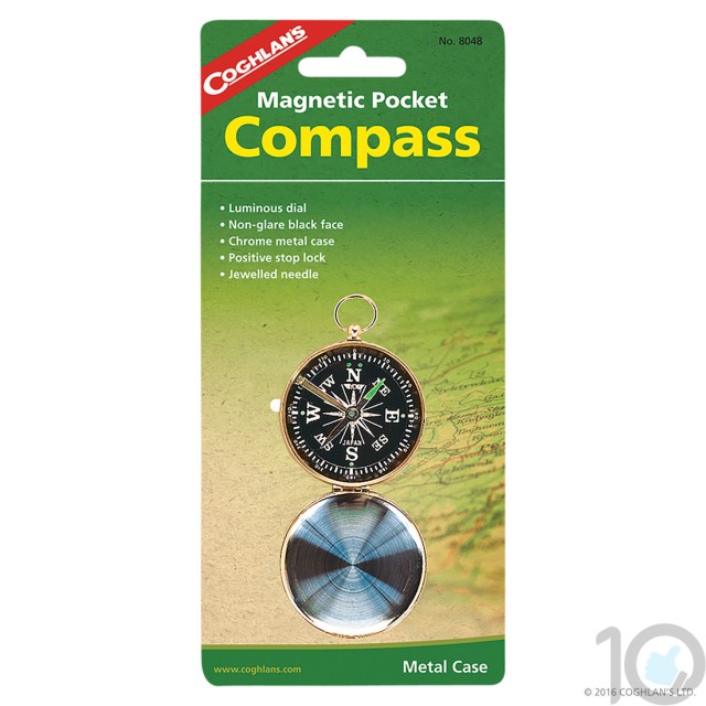 Buy Online India Coghlans Magnetic Pocket Compass | 8048 | 10kya.com Coghlans India Adventure Store Online