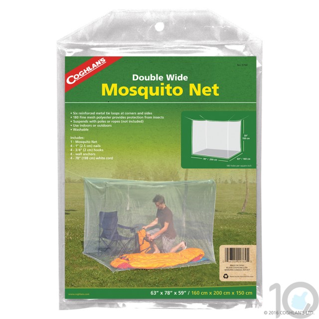 Buy Online India Coghlans Mosquito Net Double White | 9760 | 10kya.com Coghlans India Adventure Store Online