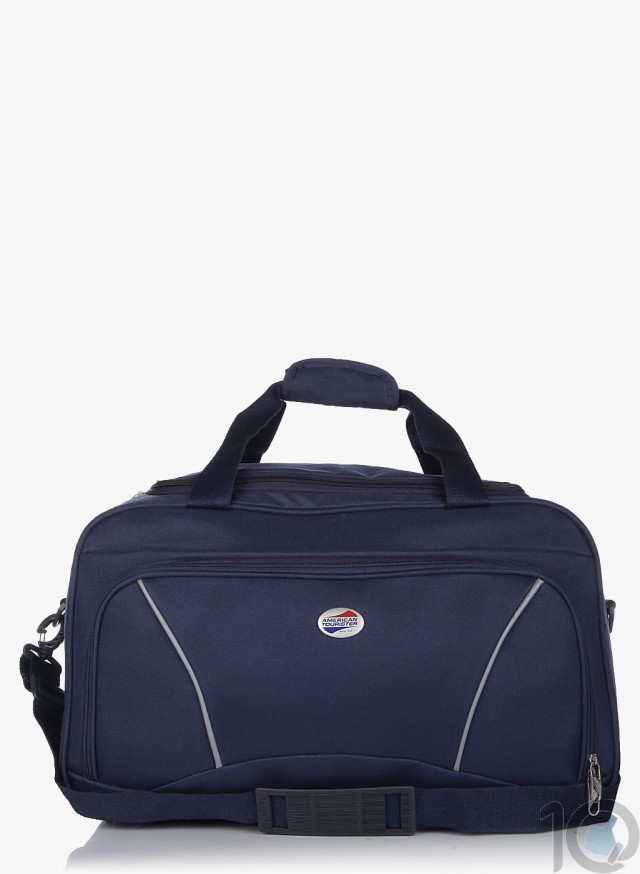 buy American Tourister 55Cm Vision Navy Blue Non Wheel Duffle Bag on 10kya.com