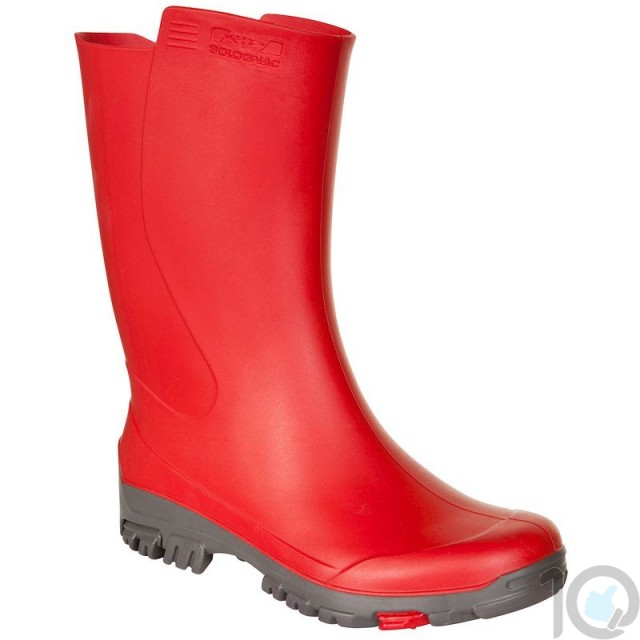 Buy Online Solognac Women Red Boots | 10kya.com Outdoors Footwear Store