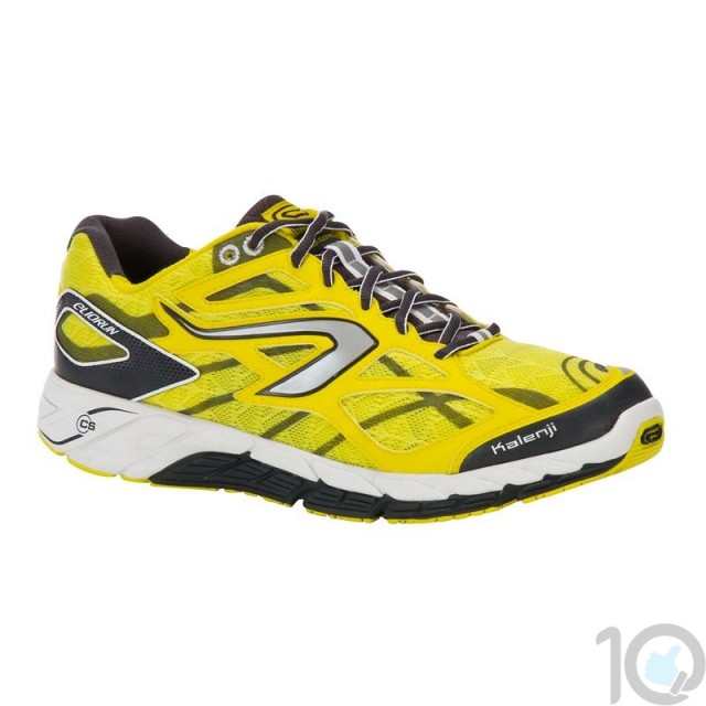 Buy Online Kalenji Eliorun Yellow | 10kya.com Running Footwear Store