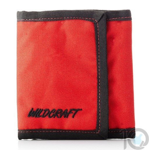 Wildcraft Chrome Trifold Red Wallet