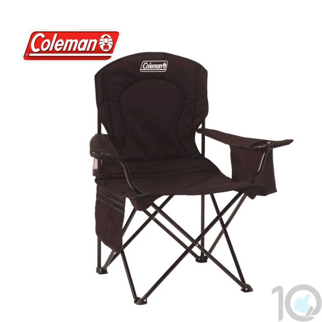 Coleman Quad Cooler Chair Black | 2000020267 | 10kya.com Outdoor Adventure India
