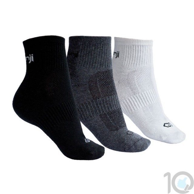 Buy Online Kalenji Multicoloured Socks X3 | 10kya.com Running Footwear Store