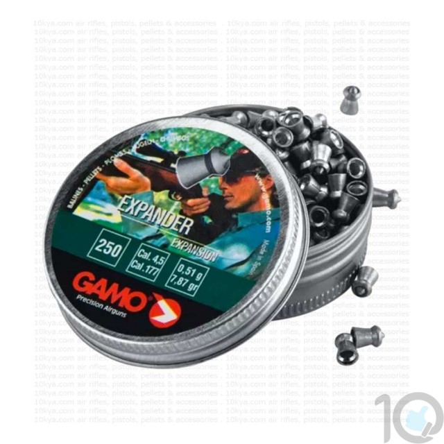 buy Gamo Expander (0.177) Cal-7.87 Grains-250 pellets | Hollowpoint Head on 10kya.com