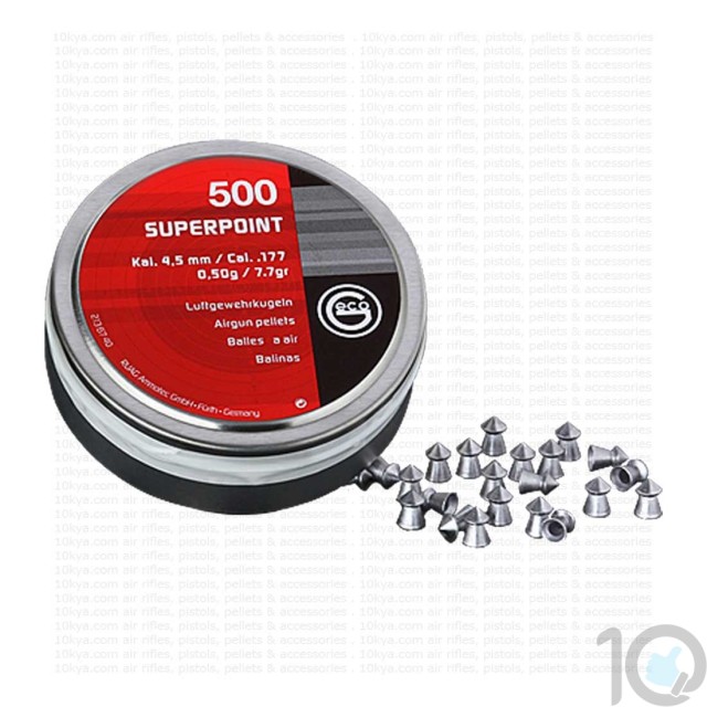 Buy Online India GECO Germany Air Rifle Pellets | Geco Super Point 0.177 | 10kya.com Airgun India Store