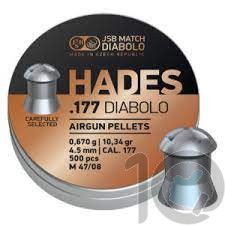 buy JSB Heads Diabolo (0.177) cal - 10.34 Grains - 500 | Hollowpoint Head Pellets best price 10kya.com