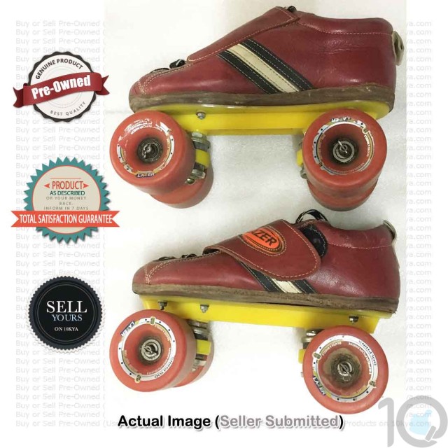 Buy Pre-Owned Laser Quad Competition Skates | 10kya.com Skating Store Online