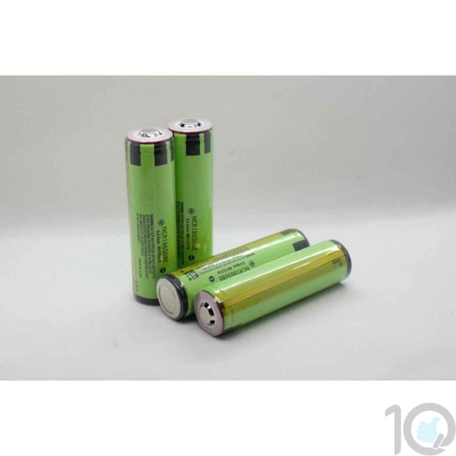 Rechargeable Lithium Battery - 18650 - 3400 mah Flat Top Cell | Made in Japan by Panasonic