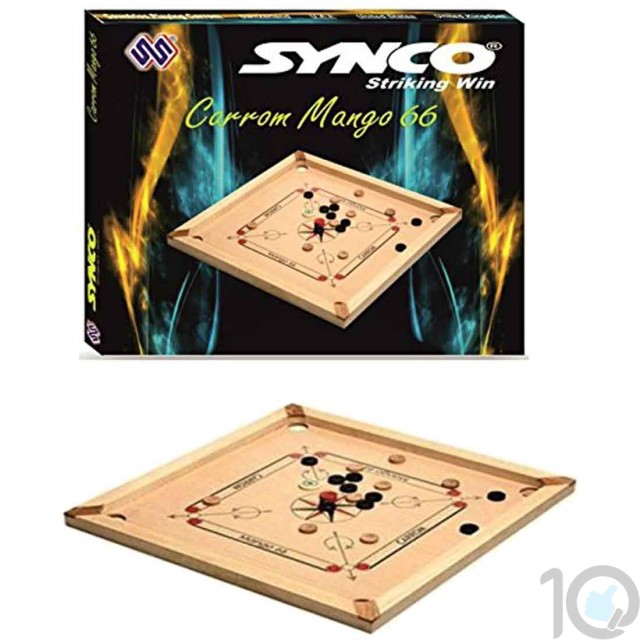 Synco Mango 66 Carrom Board | Competition Carrom Board