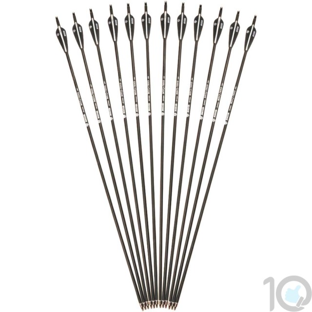 Musen Carbon 500 Arrow 30 | Archery Steel Head Carbon Fibre Arrows" [ HSN 95