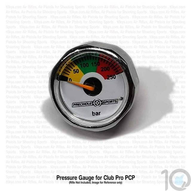 Precihole Pressure Gauge Assembly for Club Pro PX100 PCP | 10kya.com