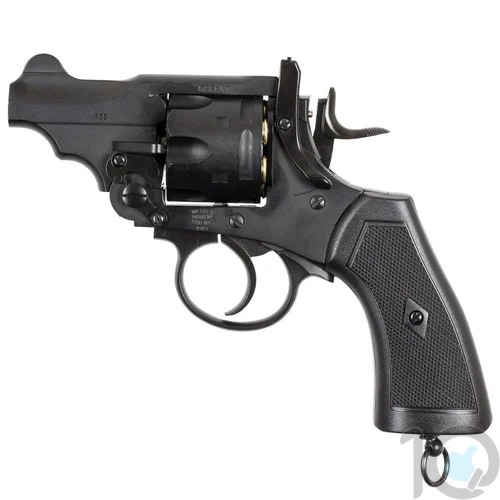 Webley MKVI - 2.5 Inch CIVILIAN MODEL Co2 Pellet Air Revolver Black 12G CO2 | Pellets | .177 Air Pistol