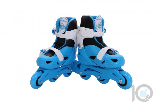 Super-K Adjustable In-Line Skate-Size-34-37-Blue | SCB41190