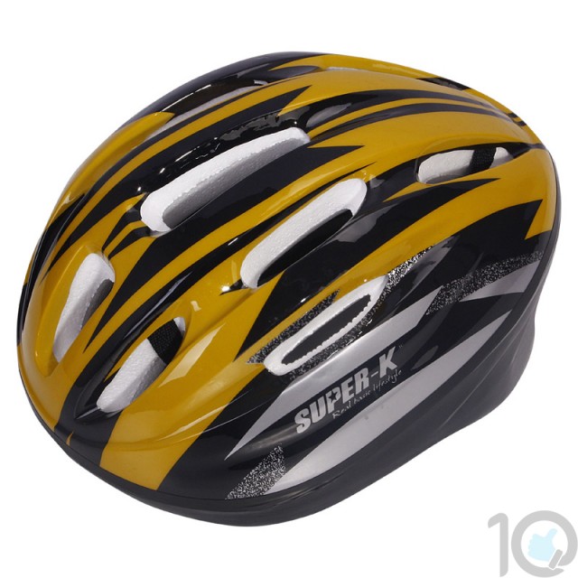 Super-K Sports Helmet-Yellow | SH0602