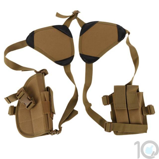 Shoulder Holster for Pistols - Right and Left Hand Compatible | 10kya.com Airgun India Store