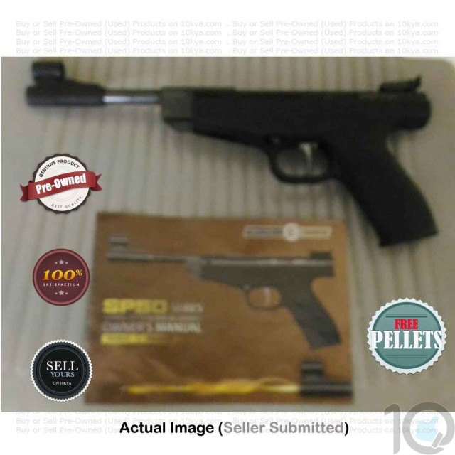 Buy Pre Owned SP 50 Precihole Air Pistol with Free 500 Pellets | 10kya.com Second Hand Lowest Price Products