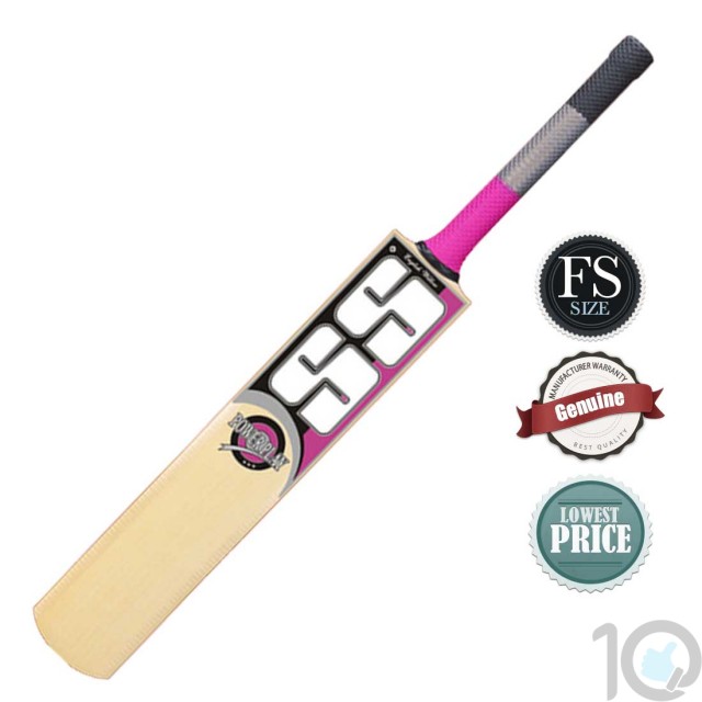 SS Power Play Ton English Willow Cricket Bat | FS (Full Size) | 10kya.com SS Cricket Online Store
